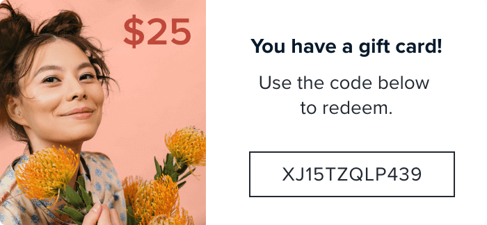 You have a gift card