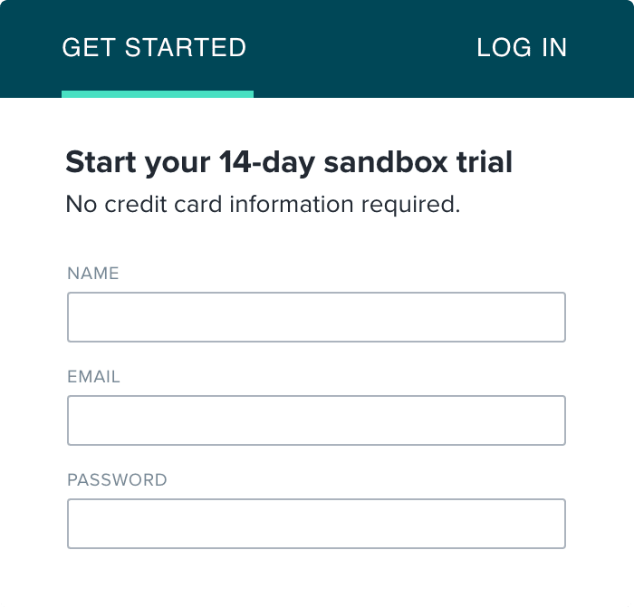 Start your 14 day free trial