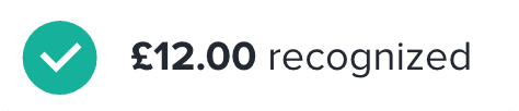 £12.00 recognized