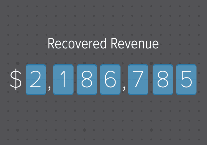Recovered revenue calculator